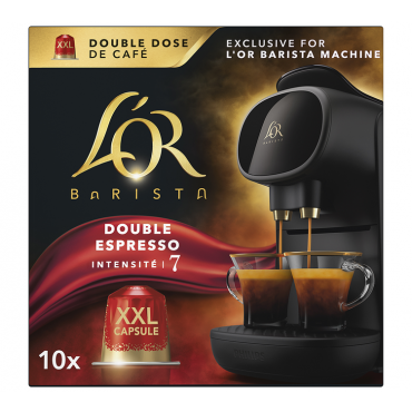L'Or Espresso - L'Or Barista Double Espresso x 10 XXL coffee pods - Double capsules - Barista