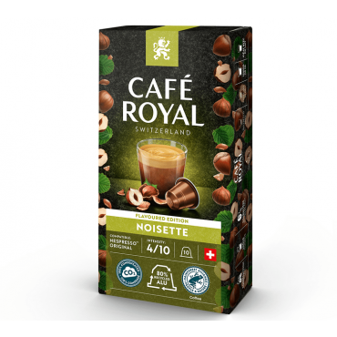 Café Royal - 10 Nespresso* Original Compatible Capsules Hazelnut – CAFE ROYAL