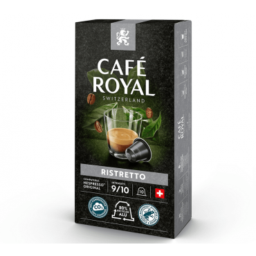Café Royal - 10 Nespresso* Original Compatible Capsules Ristretto – CAFE ROYAL
