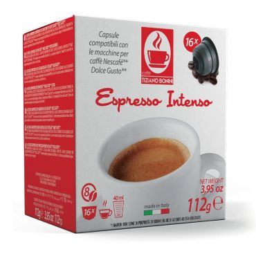 Caffè Bonini Dolce Gusto pods Espresso Intenso x 16 coffee pods