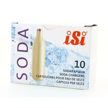 Siphon iSi - iSi CO2 Soda Chargers Seltz Water x 10 chargers