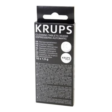 Cleaning tablets for Krups coffee machines - 10 tablets