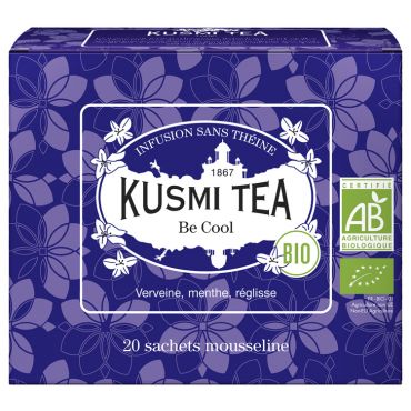 Kusmi Tea Be Cool Organic Infusion - 20 tea bags - Flavoured Teas/Infusions