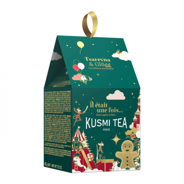 Kusmi Tea Organic Christmas Gift Set Tsarevna and Glögg - 45g - Flavoured Teas/Infusions