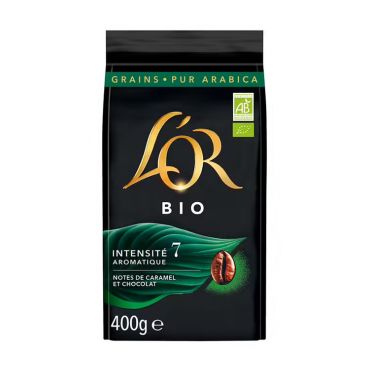 L'Or Organic Coffee Beans - 400g - Organic Coffee