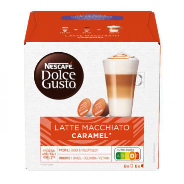 Nescafé Dolce Gusto pods Latte Macchiato Caramel x 8 servings