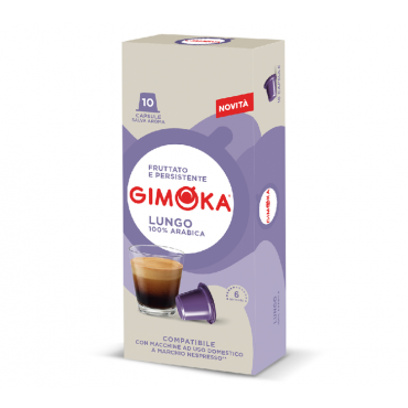 Gimoka - 10 Nespresso* Original Compatible Capsules Lungo – GIMOKA