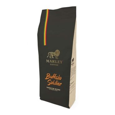 Marley Coffee Organic Coffee Beans Buffalo Soldier - 1kg - Organic Coffee