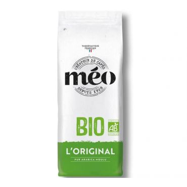 Cafés Méo - Méo Organic Ground Coffee Classique Bio - 250g - Big Brand Coffees