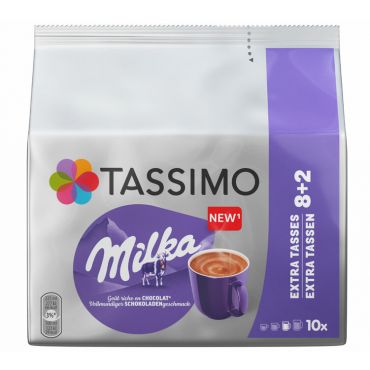 Tassimo pods Milka Hot Chocolate x 10 T-Discs