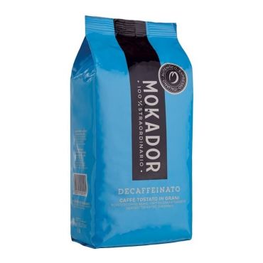 Mokador Castellari '100% Straordinario Decaffeinato' coffee beans - 1kg - Decaffeinated coffee