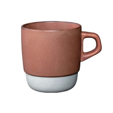 Kinto Stackable Mug Orange - 32cl - With handle