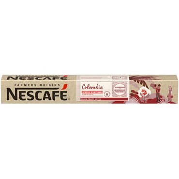 Nescafé Farmers Origins - 10 Nespresso* Original Compatible Capsules Colombia Origins Decaf – NESCAFE FARMERS - Colombia