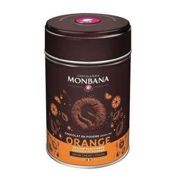 Monbana Hot Chocolate Powder Orange Flavoured- 250g