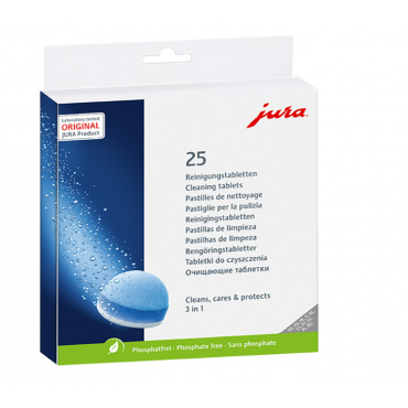 Jura 3 in 1 Cleaning Tablets x 25