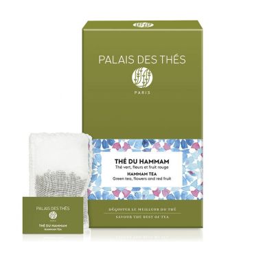 Palais des Thés Thé du Hammam Fruity Green Tea x 20 chiffon tea bags - China