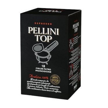 Pellini Top 100% Arabica coffee ESE pods x 18