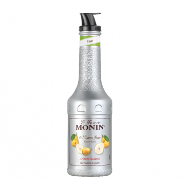 Monin Fruit Purée Pear - 1L - Manufactured in France