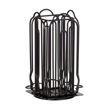 Melitta black rotating capsule holder for 40 Nespresso capsules