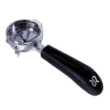 Rancilio Brass Portafilter 2 Spouts 58mm + 2-cup Filter