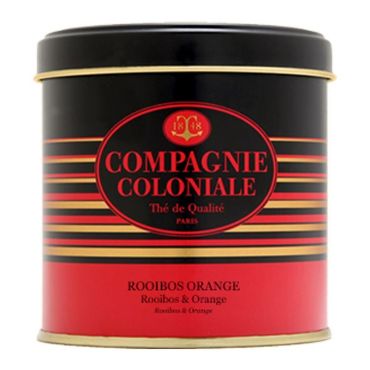 Rooibos Orange - Fruity rooibos - 90g loose leaf in tin - Compagnie Coloniale - South Africa