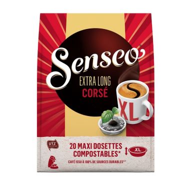 Senseo Extra Long Strong XL (Mug Size) - 20 pods