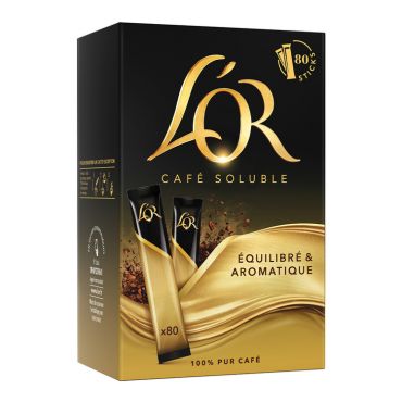 L'Or Instant Coffee Classique - 80 sticks