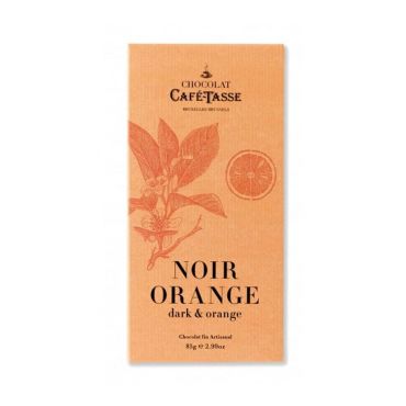 Café-Tasse - Café Tasse Dark Chocolate Bar with Orange - 85g
