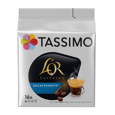 Tassimo pods L'Or Espresso Decaffeinated x 16 T-Discs