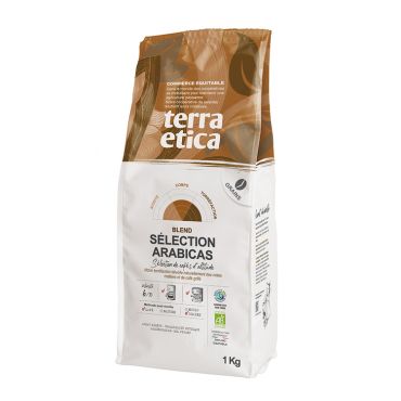 Terra Etica Organic Coffee Beans Arabica Selection - 1kg