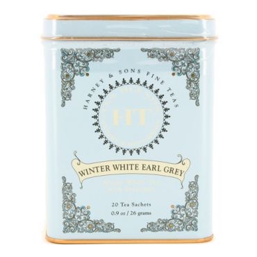 Harney and Sons - Harney & Sons 'Winter White Earl Grey' flavoured white tea - 20 sachets - China