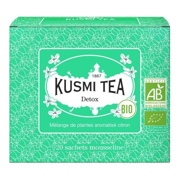 Kusmi Tea Detox Organic Tea - 20 tea bags - Flavoured Teas/Infusions