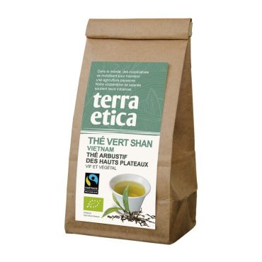 Café Michel - Organic Loose Leaf Shan Green Tea - Terra Etica - 100g - Vietnam