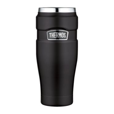 Thermos King Tumbler Mug Stainless Steel Black - 47cl - BPA free