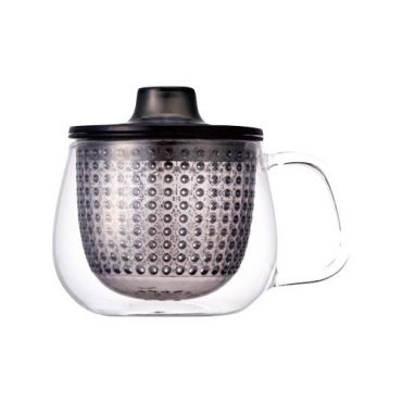 Kinto - KINTO Unitea Unimug with grey infuser - 350ml - With handle