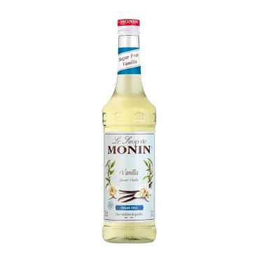 Monin Vanilla Syrup Sugar Free - 70cl - Sugar-free,Manufactured in France