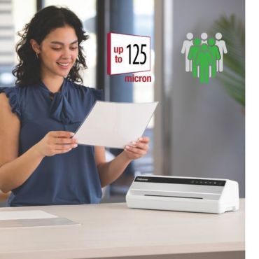Fellowes - Saturn 3i A4 laminointilaite - 125 mikronia - 1 min esilämmitys - 50 cm/min nopeus