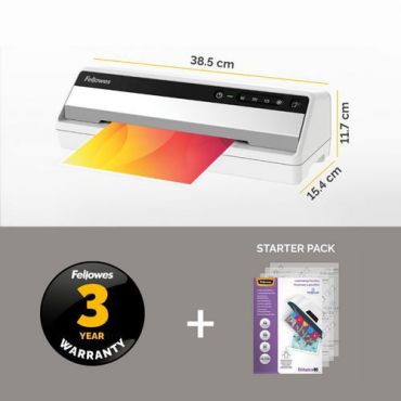 Fellowes - Saturn 3i A4 laminointilaite - 125 mikronia - 1 min esilämmitys - 50 cm/min nopeus