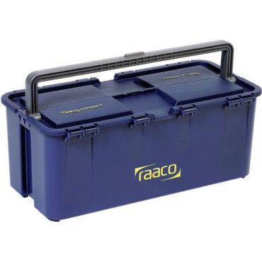 Raaco - Työkalulaatikko Compact 20 - Sininen - 30 kg kantavuus - 1.9 kg - 2 lokeroa - 474 mm
