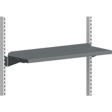 WFI - Kallistettava hylly - 900 x 300 mm - 50 kg kuormitus - Harmaa