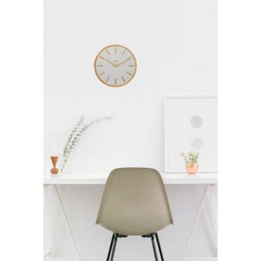Orium - Elegance valkoinen puinen kello 30 cm - orium