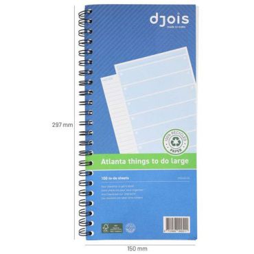 Djois made by tarifold - Planner-lohko suuri koko 297x150 mm