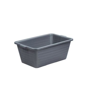 Harmaa kuljetussäiliö 90 L – 750x460x320 mm – Polyeteeni – Kierrätettävä