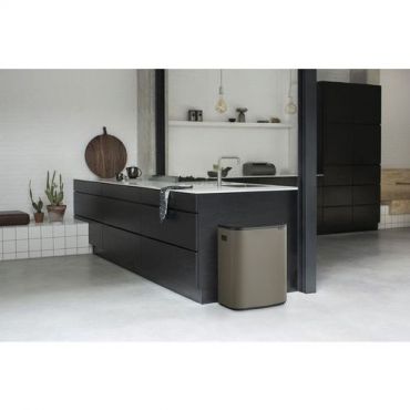 Brabantia - Roskakori touch bo 60l platinum