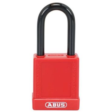 Abus - Riippulukko Locked Out punainen - 40mm leveä - Alumiini/Teräs - Turvallinen ja kestävä