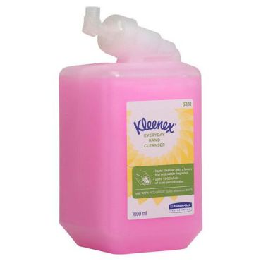 Kleenex - Käsisaippua Everyday 1000 ml (6 kpl/pkt) - Nestemäinen saippua päivittäiseen käyttöön