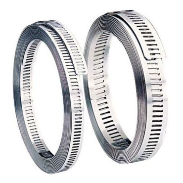 Serflex - Teräsvanne ruostumaton leveys 13 mm kela 25 m
