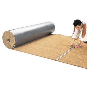 BtB - Kookosmatto rulla 6m x 200cm - 17mm paksuus - Beige - Kestävä ja imukykyinen
