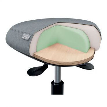 Leitz - Ergo active tasapainosatulatuoli pyörillä