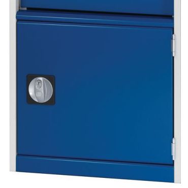 Bott - Työkaappi laatikoilla cubio sl-857-3.1 vaaleanharmaa